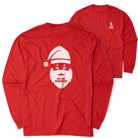 Baseball Tshirt Long Sleeve - Ho Ho Homerun (Back Design)