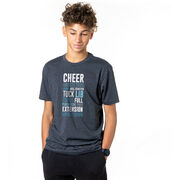 Cheerleading Short Sleeve T-Shirt - Cheerleading Words