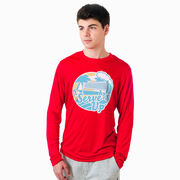 Volleyball Long Sleeve Performance Tee - Serve's Up