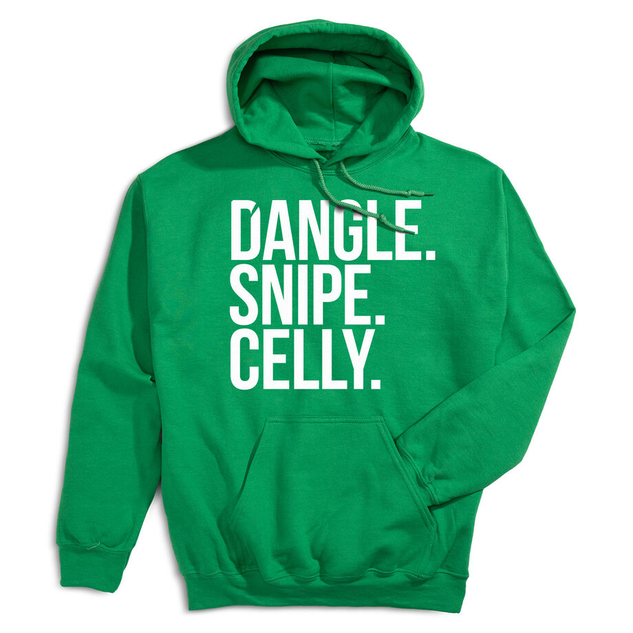 Hockey Hooded Sweatshirt - Dangle Snipe Celly Words