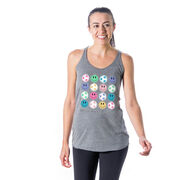 Soccer Women's Everyday Tank Top - Soccer Makes Me Happy