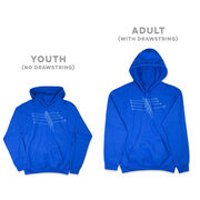 Crew Hooded Sweatshirt - Crew Row Team Sketch