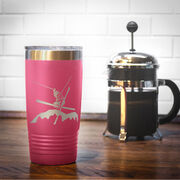 Skiing 20 oz. Double Insulated Tumbler - Male Silhouette