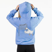 Volleyball Hooded Sweatshirt - Goosebumps (Back Design)