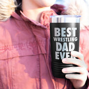 Wrestling 20 oz. Double Insulated Tumbler - Best Dad Ever