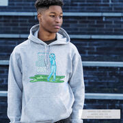Golf Hooded Sweatshirt - Eat. Sleep. Golf