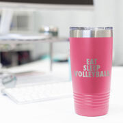 Volleyball 20 oz. Double Insulated Tumbler - Eat Sleep Volleyball