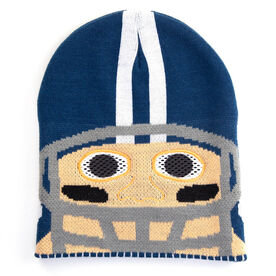 Happy Hatter Football Player Beanie Hat & Mask