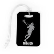 Girls Lacrosse Bag/Luggage Tag - Personalized Player