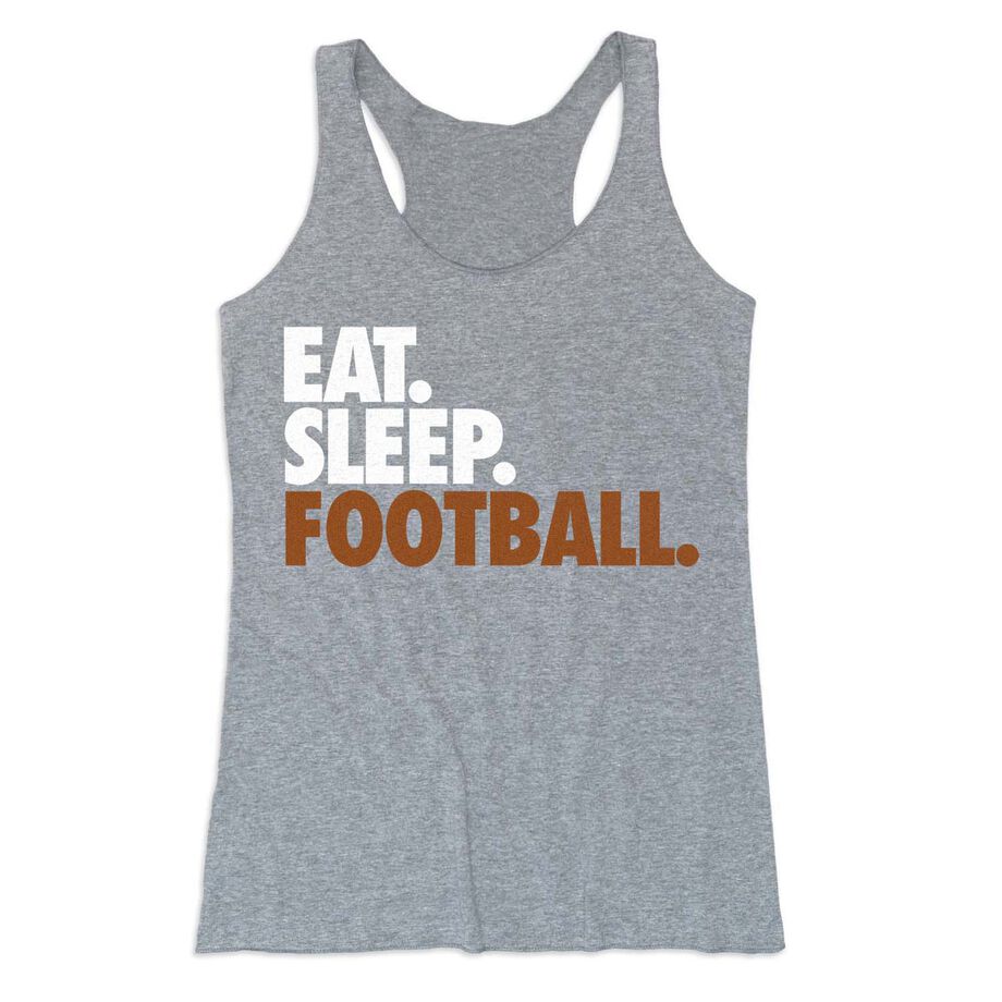 Football Women's Everyday Tank Top - Eat. Sleep. Football