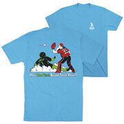 Baseball Short Sleeve T-Shirt - How The Pinch Stole Home (Back Design)