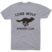 Running Short Sleeve T-Shirt - Run Club Lone Wolf