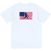 Baseball Short Sleeve Performance Tee - Baseball Land That We Love