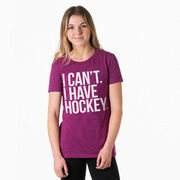 Hockey Women's Everyday Tee - I Can't. I Have Hockey