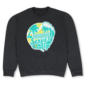 Tennis Crew Neck Sweatshirt - Serve's Up