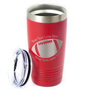 Football 20 oz. Double Insulated Tumbler - Icon