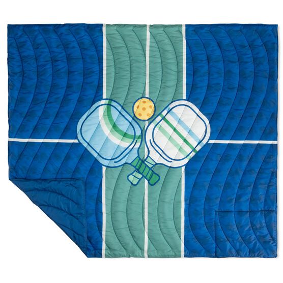 Pickleball Gameday Puffle Blanket - Play Pickleball