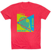 Tennis Short Sleeve T-Shirt - Let's Raise A Racket