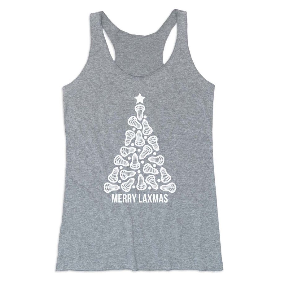Girls Lacrosse Women's Everyday Tank Top - Merry Laxmas
