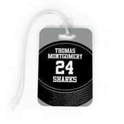 Hockey Bag/Luggage Tag - Personalized Hockey Team Puck