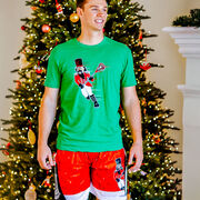 Guys Lacrosse T-Shirt Short Sleeve - Crushing Goals