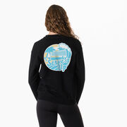 Volleyball Crewneck Sweatshirt - Serve's Up (Back Design)
