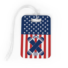 Snowboarding Bag/Luggage Tag - USA Snowboarder