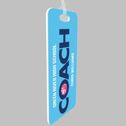 Cheerleading Bag/Luggage Tag - Personalized Coach