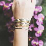 InspireME Cuff Bracelet - She Believed She Could