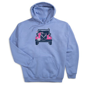 Girls Lacrosse Hooded Sweatshirt - Lax Cruiser