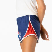 Girls Lacrosse Shorts - Sticks & Stripes