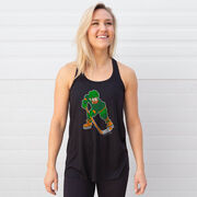 Hockey Flowy Racerback Tank Top - St. Hat-Trick