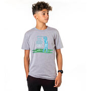 Golf Short Sleeve T-Shirt - Eat. Sleep. Golf