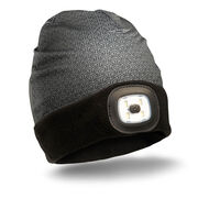 Running LED Lighted Performance Beanie - Midnight