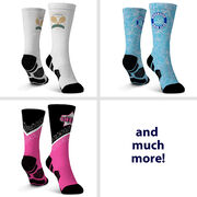 Custom Team Graphic Flex Mid-Calf Socks