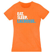 Girls Lacrosse Women's Everyday Tee - Eat. Sleep. Lacrosse.