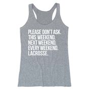 Girls Lacrosse Women's Everyday Tank Top - All Weekend Lacrosse