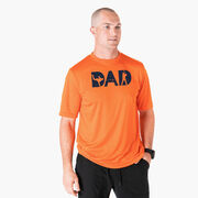Baseball Short Sleeve Performance Tee - Baseball Dad Silhouette
