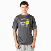 Tennis Short Sleeve Performance Tee - Servin' Aces