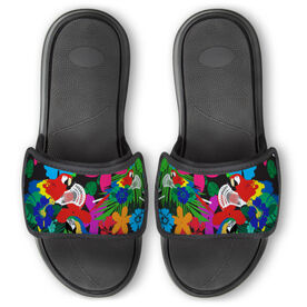 Guys Lacrosse Repwell&reg; Slide Sandals - Lacrosse Parrots