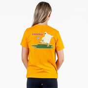 Soccer Short Sleeve T-Shirt - Soccer Ghoul (Back Design)