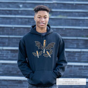 Baseball Hooded Sweatshirt - It's Bats