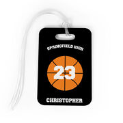 Basketball Bag/Luggage Tag - Basketball Team Ball