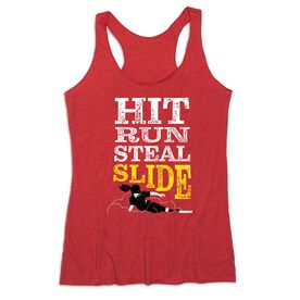Softball Women's Everyday Tank Top - Hit Run Steal Slide