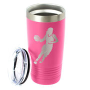 Basketball 20 oz. Double Insulated Tumbler - Girl Player