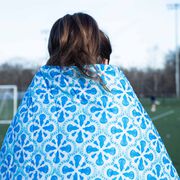 Girls Lacrosse Gameday Puffle Blanket - Love Lacrosse