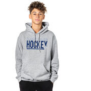 Hockey Hooded Sweatshirt - I'd Rather Be Playing Hockey
