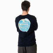 Volleyball Crewneck Sweatshirt - Serve's Up (Back Design)