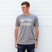 Lacrosse Short Sleeve T-Shirt - But First Lacrosse