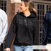 Crew Hooded Sweatshirt - Crew Row Team Sketch